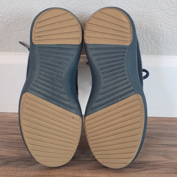 Allbirds Forest Green Wool Runner-Up Mizzle Hightop Sneakers Lightweight Size 7 - Picture 6 of 8